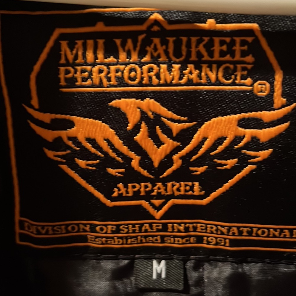 Milwaukee Performance Motorcycle Jacket Size Medi… - image 7